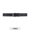 GUCCI Gucci interlocking double G detail belt 3.5cm wide black 95cm