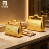 Huazi Gold Pure Gold 9999 Gold Nugget Small Gold Bag Investment Collection Gift for Girlfriend Small Gold Bag 5g