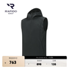 RapidoRAPIDO Men's Golf GOLF High Elastic Stand Collar Hooded Vest Black XL 180/96A