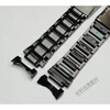 Aeteey adapts to Citizen original watch strap steel strap titanium strap light kinetic energy watch chain Air Eagle Blue Angel curved interface men's BJ2120 steel strap