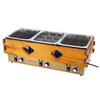 Shi Xishuo commercial three-cylinder oden cooking machine wooden frame special pot franchise chain four-cylinder spicy hot pot upgrade 304 stainless steel basin) wood grain oden + double soup pool