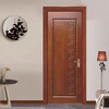 Solid wood bedroom door, oak painted room door, silent suit door, indoor door, room walnut wood door customization, rubber wood painted door 1 style