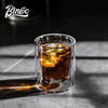 Bincoo double-layer coffee cup tasting cup anti-scalding espresso cup milk coffee ice American cup high-value glass cup