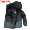 Duck Down Jacket Men's Short Hooded 2025 Winter New Youth Loose 90 Duck Down Thickened Warm Jacket