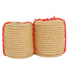 Hasdick HK-520 Beijing warehouse delivery jute rope hand-woven binding rope packaging rope diameter 10 mm 50 meters