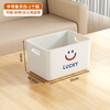 SIVASS Desktop Storage Box Drawer-type Sundries Snacks Cosmetics Organizing Box Rectangular Storage Basket Household Plastic Box Ivory White Medium 25*16*10cm Sticker Style
