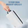 Jingjing Tokyo Made Travel Toilet Bag 3L Cosmetic Bag Men's and Women's Sports Bag Storage Bag Portable Gym Bag White