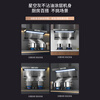 Royalstar range hood household top-side-bottom double three-suction range hood first-class energy efficiency large suction automatic cleaning hood static pressure low noise 90cm three-dimensional cigarette collection intelligent somatosensory + automatic cleaning free installation