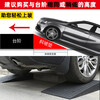Baige step slope mat, threshold curb, curb slope triangular step mat, car climbing uphill mat, model 100*40*18, rubber and plastic model, all black, CW653488