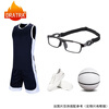 DRATRA myopia glasses football basketball sports goggles optical frame anti-fog and explosion-proof lenses anti-slip elastic band adjustable