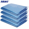 Hasdick HK-407 commercial color large garbage bag classification bag thickened plastic flat bag 60*80cm blue