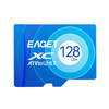 EAGET 128GB TF (MicroSD) memory card C10 business blue suitable for Huawei Xiaoyi EZVIZ universal monitoring driving recorder high-speed memory card