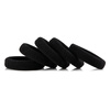 UPLUS Seamless Hair Tie Hair Tie Black 30 High Elastic Rubber Bands for Hair Tie Hair Tie Rubber Bands