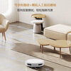 TAKDIR German sweeping robot smart home fully automatic sweeping and mopping all-in-one machine APP remote navigation vacuum cleaner large suction mopping automatic recharge scheduled timed electronically controlled water tank APP remote control + electronically controlled water tank + black