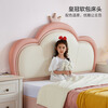 LINSY KIDS Lin's children's bed girl's cloud princess bed single bed princess bed + bedside table * 1 + mattress 1.8 * 2m