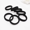 UPLUS Seamless Hair Tie Hair Tie Black 30 High Elastic Rubber Bands for Hair Tie Hair Tie Rubber Bands