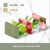 IRIS insulated box cooler car outdoor refrigerator bag portable box cold and fresh picnic stall milk coffee color holds about 20 bottles of 550ml mineral water