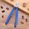 Bei Jingjie Pecan Opener Household Pecan Opening Pliers Peeling Torreya Wild Northeast Small Walnut Special Scissor Clamp Walnut Scissors 1 pair blue handle