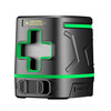 SNDWAY green light laser level 2 lines, automatic line marking, wall-mounted instrument, small marking instrument that can mark diagonal lines, mini water level meter SW-331G green light 2 lines, rechargeable version