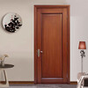 Solid wood bedroom door, oak painted room door, silent suit door, indoor door, room walnut wood door customization, rubber wood painted door 1 style