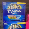 TAMPAX Dambis spot Canadian imported tampon catheter type extra large flow 1836 18S+