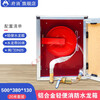 Hose reel lightweight water hose LQG16-30 fire hydrant hose self-rescue reel full iron empty cabinet chant aluminum alloy frame water hose 500 set 20 meters