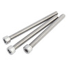 Jinchao 304 stainless steel extended cup head hexagonal bolt cylindrical head screw M4M5M6M8M10M12-M20 M8*80 (1 piece)