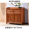 Yanlong sideboard solid wood wine cabinet Chinese antique all-in-one wall elm cabinet partition living room multi-functional storage cabinet three doors three buckets 120*38*85