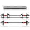 Chengyue Electroplated Dumbbell Barbell 15kg Men's and Women's Sports and Fitness Equipment Adjustable and Detachable Combination Set CY-024