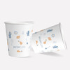 Baicaoyuan Paper Cups Disposable Cups Thickened Paper Cups 1000 Pack Full Box Business Hospitality Tea Cup 220ml Friends