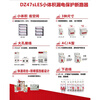 Delixi Electric Delixi DZ47sLES small C-type leakage protection circuit breaker/3P+N/4P upper incoming line 50A