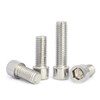 Jinchao 201 stainless steel cup head hexagonal screw GB70 cylindrical head bolt screw M4M5M6M8M10M12 M8*50 (10 pieces)