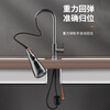 Rosecret Germany kitchen faucet pull-out all-copper main body sink sink dishwashing pool hot and cold faucet three-speed balcony laundry pool faucet gun gray universal kitchen sink dual temperature pressurized anti-splash water丨80CM water inlet pipe*2