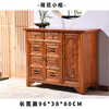 Yanlong sideboard solid wood wine cabinet Chinese antique all-in-one wall elm cabinet partition living room multi-functional storage cabinet three doors three buckets 120*38*85