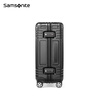 Samsonite Trolley Aluminum Magnesium Alloy Suitcase Sturdy Anti-pressure Suitcase Business Travel Large Capacity Universal Wheel Boarding Case DB3 Black 20 Inches