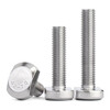 Jinchao 304 stainless steel bolt T-shaped screw slot bolt T-shaped pressure plate screw M6M8M10M12M16M20 M12*60 (1 piece)