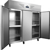 Shentop freezer commercial large vertical hotel large capacity fresh-keeping refrigerator three-door refrigerated tall refrigerator STL-GK33