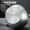 Xiaole Xiong (xiaolexiong) extra thick food grade 304 stainless steel kettle household whistle spherical blowing kettle induction cooker open flame gas stove with long mouth (boiling water whistle) 5L extra thick 304 all steel kettle
