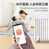 Ambrel household water injection electric radiator heating water heater radiator radiator household water heating new white smart 10-column heating 812 flat