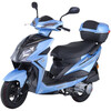 Xinyu brand new scooter 125c scooter National IV EFI complete vehicle for men and women fuel license available Deluxe version gray National IV EFI front disc and rear drum included