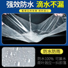 Yuanxing (YUANXING) plastic film thickened transparent plastic cloth rainproof cloth decoration dustproof insulation film greenhouse film waterproof cloth 8 wires 2*2