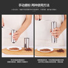 Weierjia 304 stainless steel grinding bottle pepper grinder pepper grinder coffee black pepper manual grinder 304 grinder large