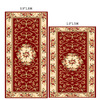 Liyang Carpet Bedroom Living Room Bay Window Mat Foyer Carpet Entrance Door Carpet Rectangular Bedside Carpet Corridor Strip Carpet LY-08R Wine Red 1mx1.5m