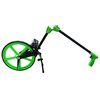 Dingfeng distance measuring wheel hand push roller car mechanical distance measuring instrument roller ruler push ruler high precision measuring instrument recommended by the store manager large wheel with handbrake
