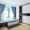 Shangpin home furnishing bed, Japanese style tatami customization, storage and storage multi-functional combination tatami customization, whole house furniture customization, prepaid deposit (non-commodity price)