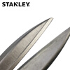 Stanley (STANLEY) powerful aviation scissors, iron scissors, industrial grade stainless steel scissors, rubber and plastic handle iron scissors, 10 inches (straight head, yellow handle) 14-563