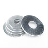 Jishuo GB96 galvanized enlarged flat washer 304 enlarged gasket 316 flat washer M4M5M6-M18 enlarged and thickened washer 3 1 pcs 304