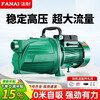 FANAI self-priming pump jet pump household fully automatic 220V high lift deep water well water pump suction booster pump well water cast iron pump head 2.2KW 6 cubic meter large flow