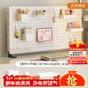 Shuhao desktop bookshelf without punching hole plate clip-type storage rack dormitory organizer vertical desk computer desk storage rack special offer ten-piece accessories set 80*40 cloud white vertical