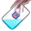 LOCK & LOCK crisper refrigerator storage box plastic sealed lunch box microwaveable lunch box fresh storage box rectangular 2600ml